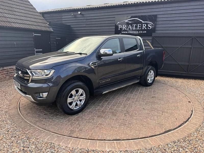 Begagnad Ford Ranger Limited 2020 Grå Pickup