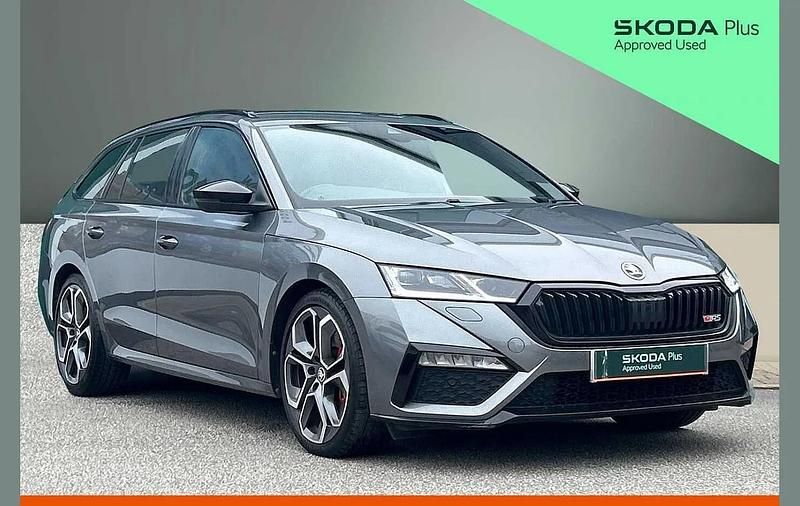 Used Skoda Octavia vRS 241 HP (177 kW) 2024 Graphite grey metallic Estate