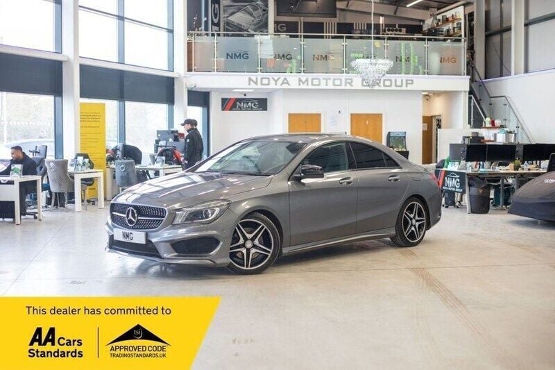 Grey Used 2014 Mercedes CLA220 AMG Sedan | £9,649 (Fair price) - Image 1/4
