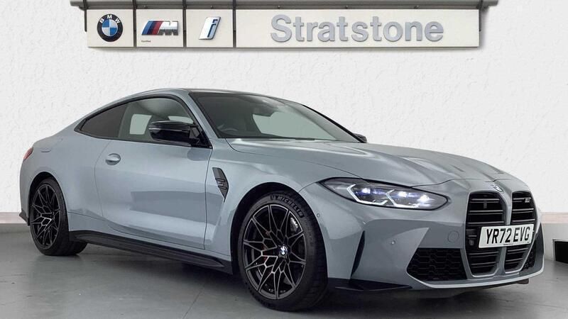 Grey Used 2022 BMW M4 Competition Edition Coupe | £50,490 (Good price) - Image 1/4