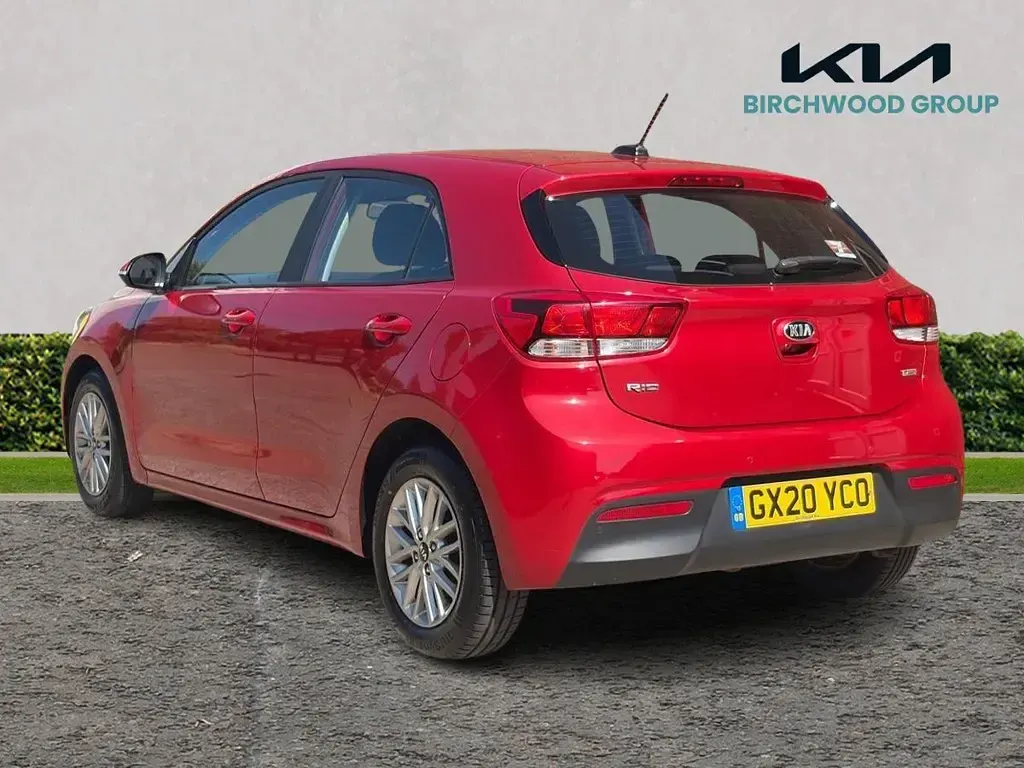Used Kia Rio 2020 Red Hatchback