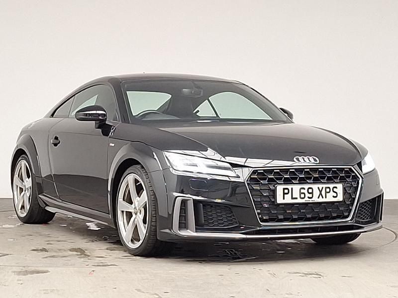 Used Audi TT Black Edition 245 HP (180 kW) 2019 Black Coupe