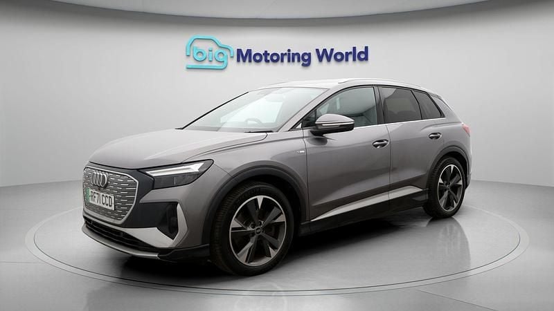 Used Audi Q4 e-tron S-Line 150 kW (204 HP) 2022 Grey SUV