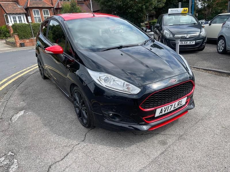 Black Used 2017 Ford Fiesta ST-Line Hatchback | £4,995 (Good price) - Image 1/4