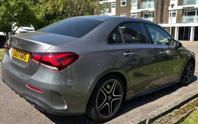 Used Mercedes A250 AMG Line Premium Plus 224 HP (164 kW) 2022 Grey Sedan