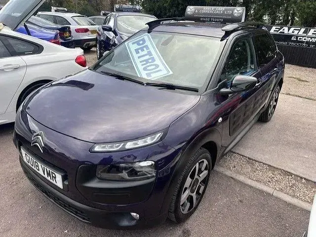 Used Citroën C4 Cactus Flair 80 HP (58 kW) 2018 Mauve/purple Hatchback