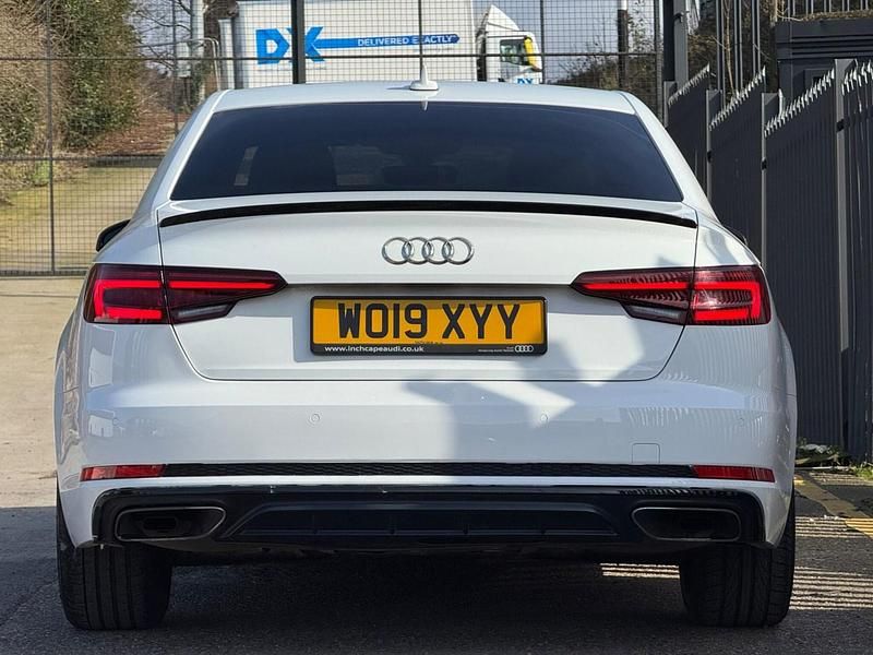 Used Audi A4 Black Edition 2019 White Sedan