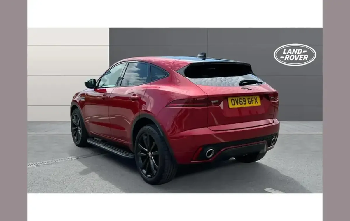 Used Jaguar E-Pace R-Dynamic 177 HP (130 kW) 2019 Red SUV