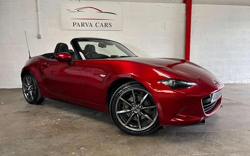 Used Mazda MX5 Inclusive 184 HP (135 kW) 2018 Red Cabriolet