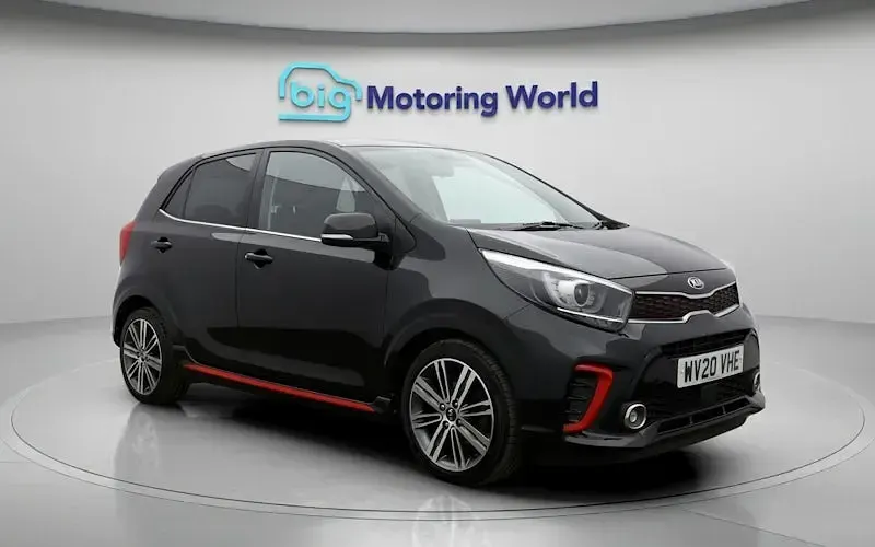 Used Kia Picanto GT-Line 101 HP (74 kW) 2020 Black Hatchback