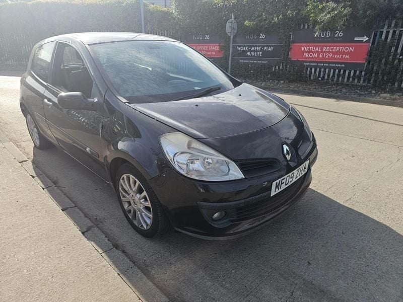 Black Used 2009 Renault Clio II Dynamique Hatchback | £390 (Super price) - Image 1/4