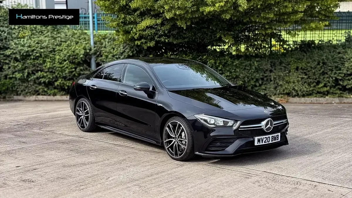 Used Mercedes CLA35 AMG Premium 306 HP (225 kW) 2020 Black Coupe