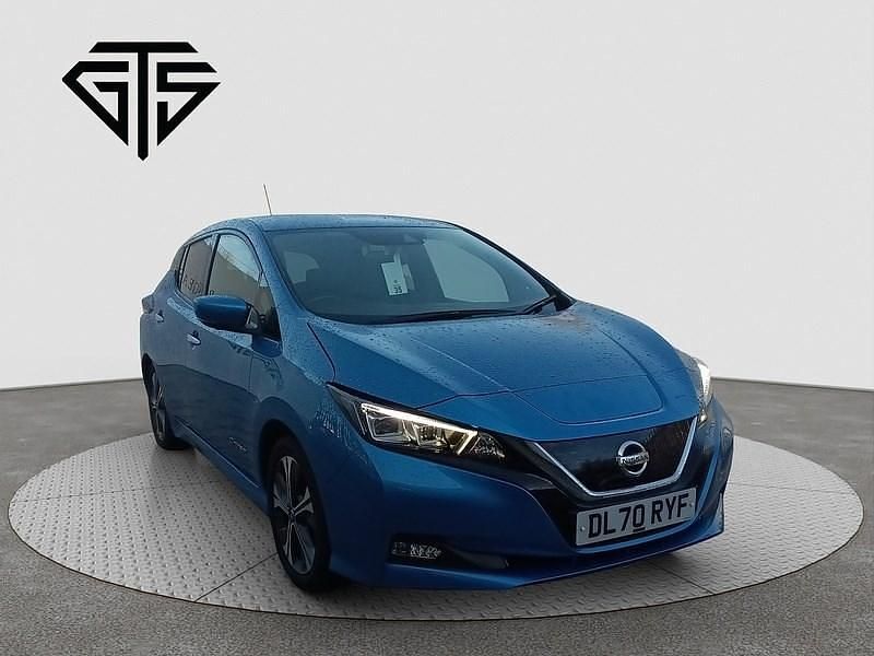 Used Nissan Leaf Tekna 110 kW (150 HP) 2020 Blue Hatchback