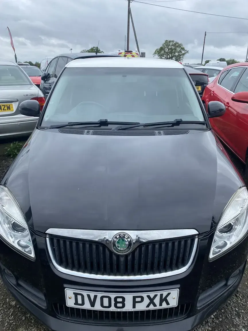 Used Skoda Fabia Sport 2008 Black Hatchback