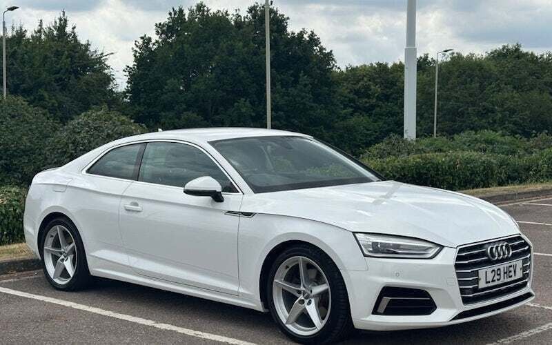 White Used 2019 Audi A5 Sport Coupe | £13,990 (Super price) - Image 1/4