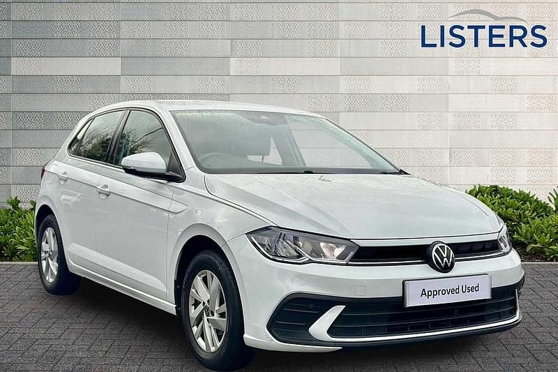Used VW Polo Life 95 HP (69 kW) 2021 White Hatchback