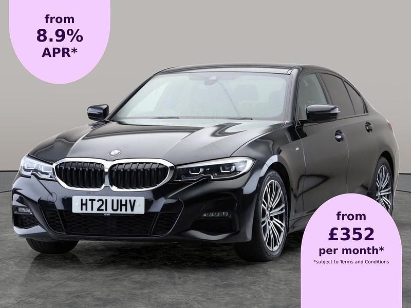 Black Used 2021 BMW 320 M Sport Sedan | £23,645 (Fair price) - Image 1/1