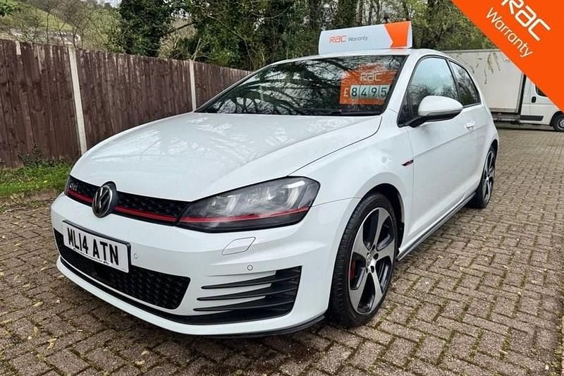 Used VW Golf VII GTI 2014 White Hatchback
