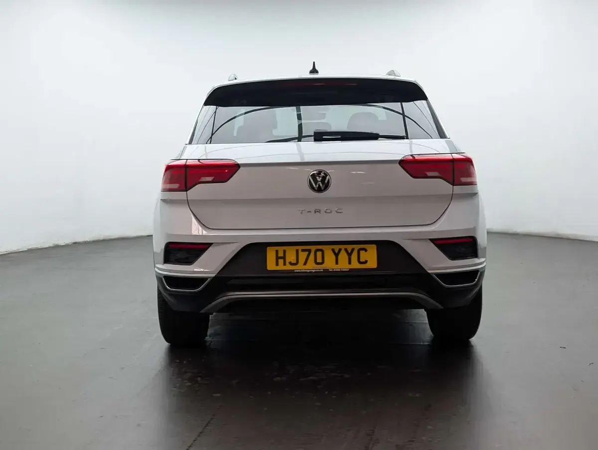 Begagnad VW T-Roc United 150 HK (110 kW) 2020 Silver SUV