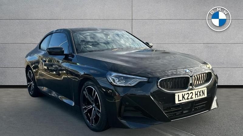 Black Used 2022 BMW 220 M Sport Coupe | £26,895 (Fair price) - Image 1/4