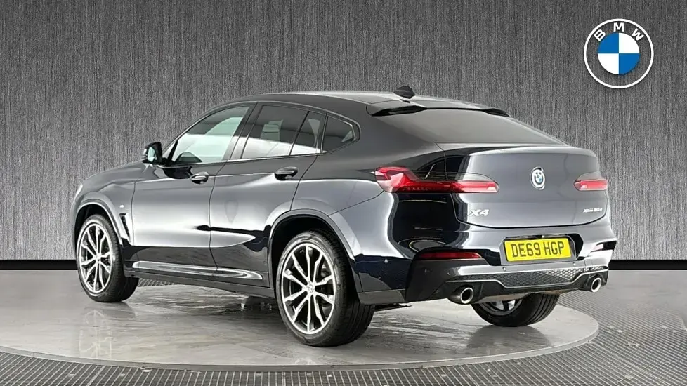 Used BMW X4 M Sport 190 HP (139 kW) 2019 Black SUV
