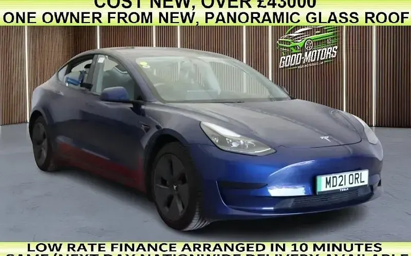 Used Tesla Model 3 Standard Range 180 kW (245 HP) 2021 Sedan