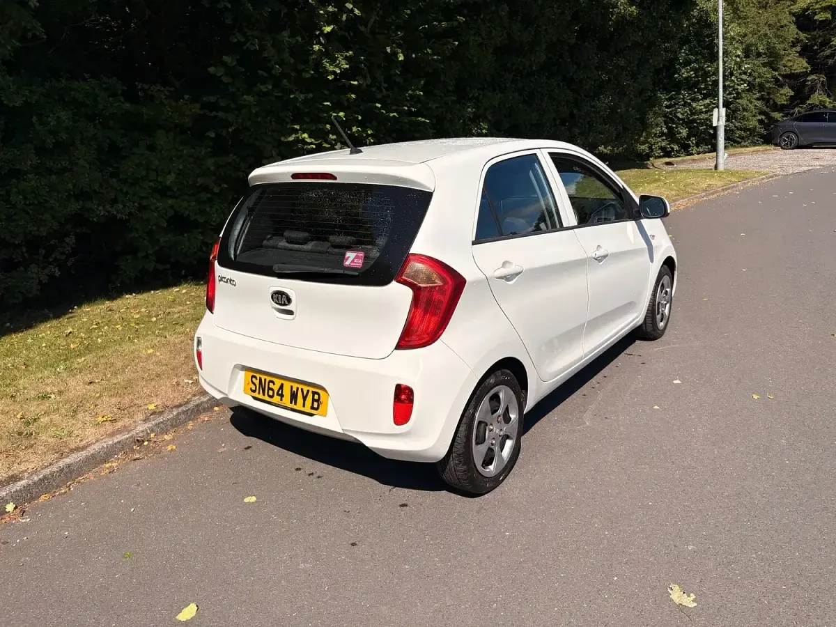 Used Kia Picanto 2014 White Hatchback