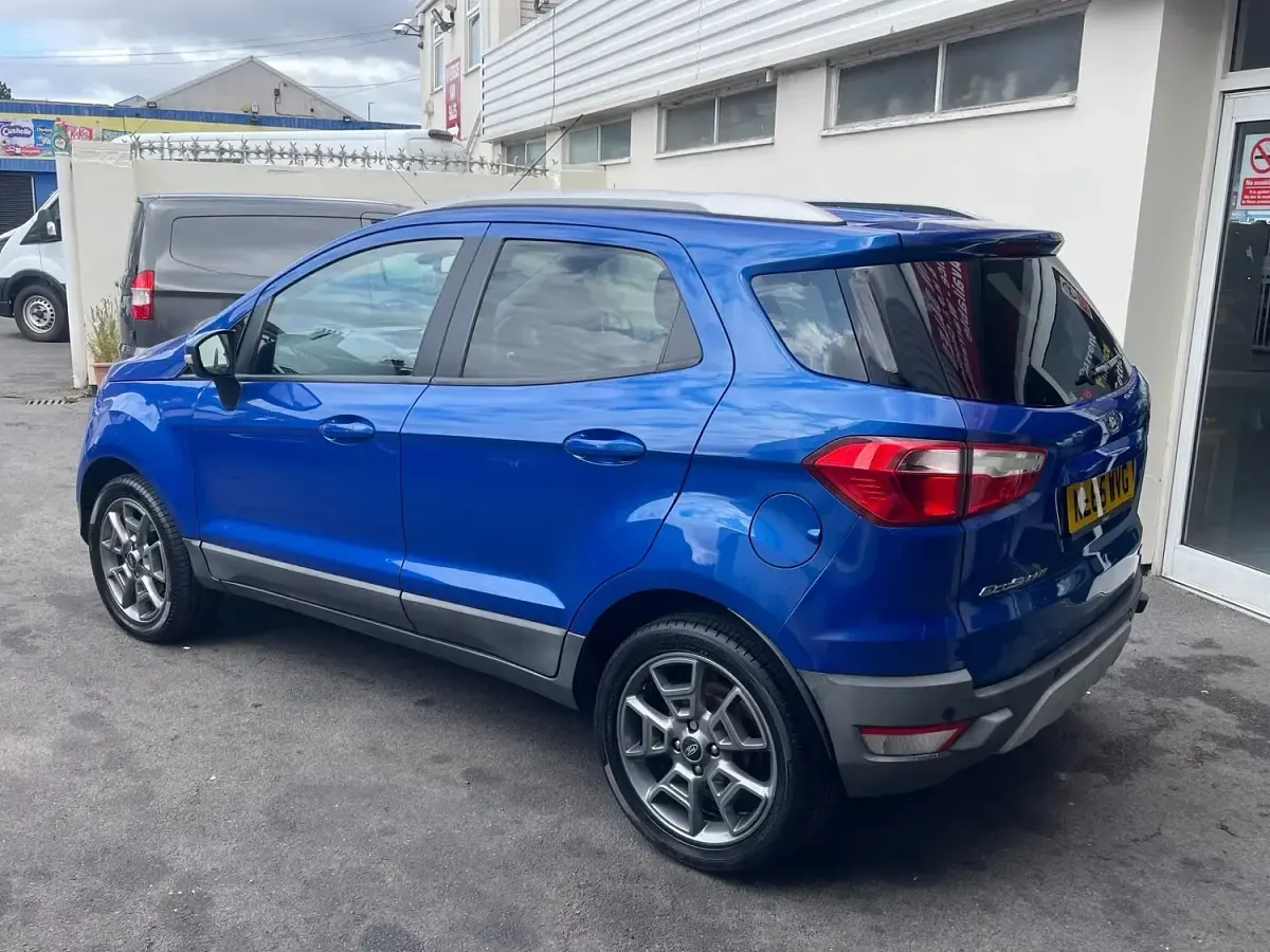 Used Ford Ecosport Titanium 2016 Blue SUV