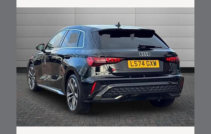 Used Audi A3 S-Line 150 HP (110 kW) 2024 Black Hatchback