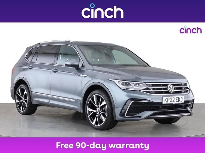 Grey Used 2022 VW Tiguan Allspace R-line SUV | £26,999 (Fair price) - Image 1/3