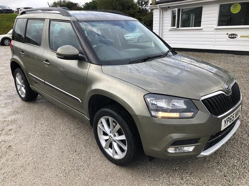 Green Used 2015 Skoda Yeti SE SUV | £8,997 (Fair price) - Image 1/4