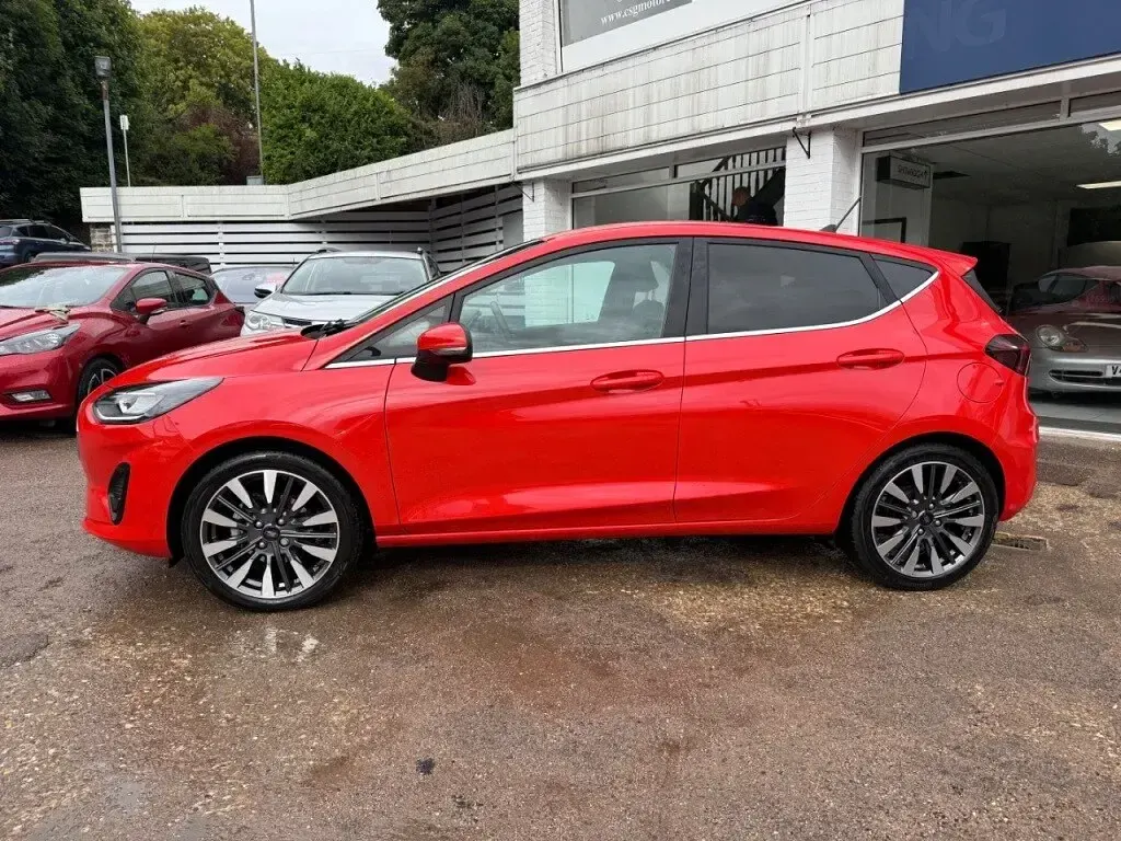 Used Ford Fiesta Titanium X 2022 Red Hatchback