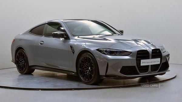 Grey Used 2022 BMW M4 Competition Edition Coupe | £47,995 (Super price) - Image 1/4