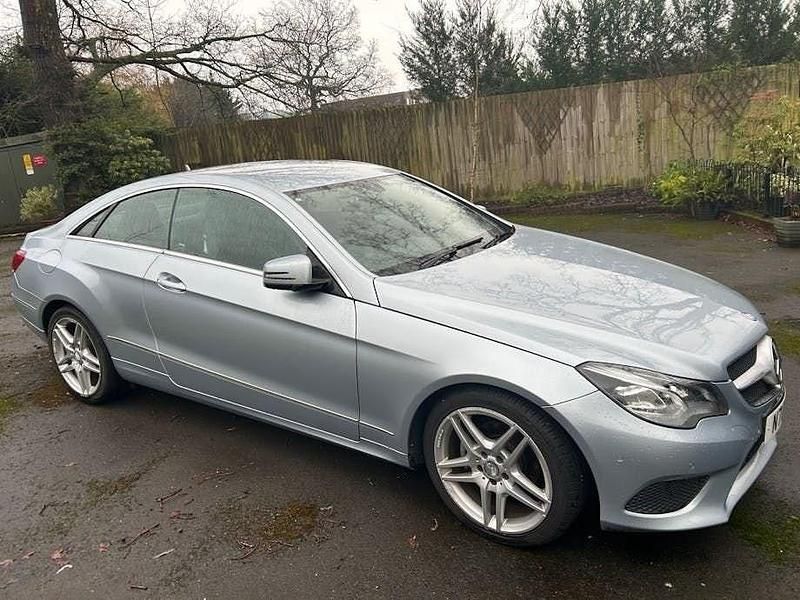 Used Mercedes E220 SE 170 HP (125 kW) 2013 Silver Coupe