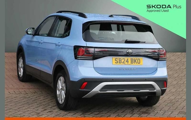 Used VW T-Cross Life 94 HP (69 kW) 2024 Blue SUV