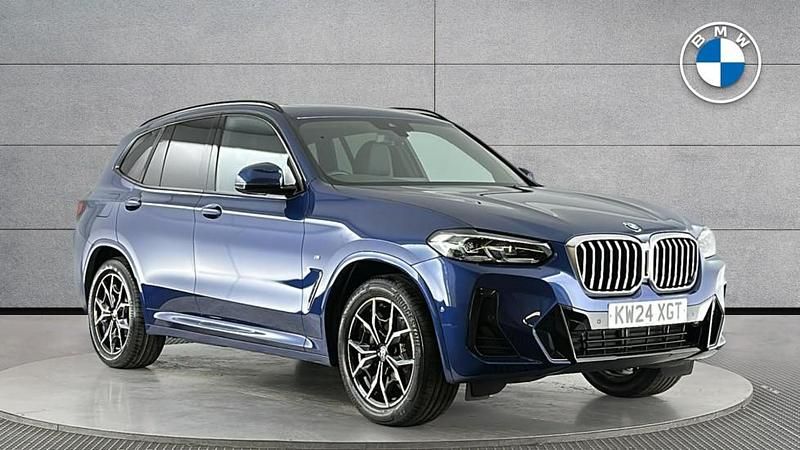 Used BMW X3 M Sport 187 HP (137 kW) 2024 Blue SUV