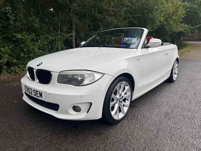White Used 2012 BMW 118 Cabriolet Comfort Edition Cabriolet | £5,495 (Fair price) - Image 1/4