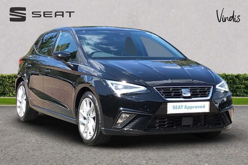 Black Used 2022 Seat Ibiza FR Hatchback | £13,851 (Fair price) - Image 1/4