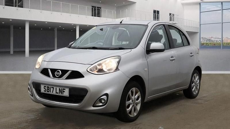 Silver Used 2017 Nissan Micra Acenta Hatchback | £5,999 (Good price) - Image 1/4