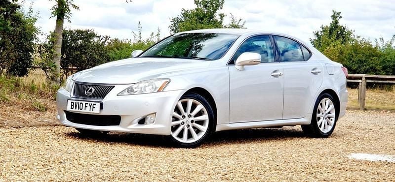 Silver Used 2010 Lexus IS250 Sedan | £2,490 (Good price) - Image 1/4