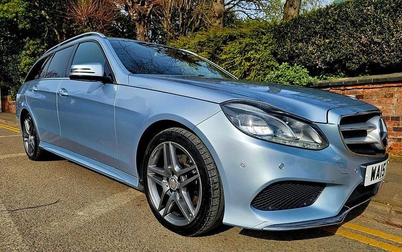 Silver Used 2015 Mercedes E220 AMG line Estate | £7,750 (Fair price) - Image 1/4