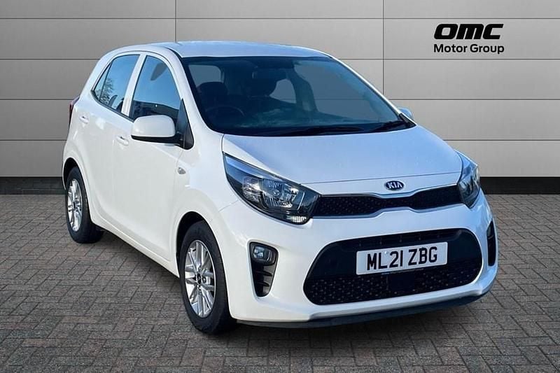 White Used 2021 Kia Picanto Hatchback | £10,499 (Good price) - Image 1/1
