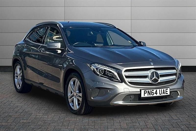 Used Mercedes GLA220 Premium 170 HP (125 kW) 2014 Mountain grey SUV