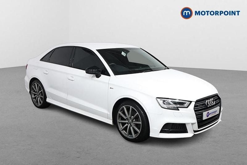 White Used 2018 Audi A3 Black Edition Sedan | £18,449 (Super price) - Image 1/4