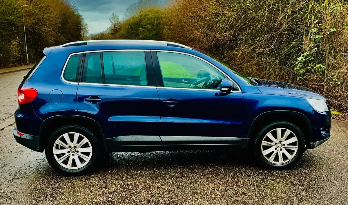 Used VW Tiguan SE 170 HP (125 kW) 2009 Blue SUV