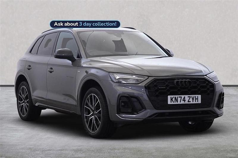 Grey Used 2024 Audi Q5 Black Edition SUV | £43,317 (A bit pricey) - Image 1/4