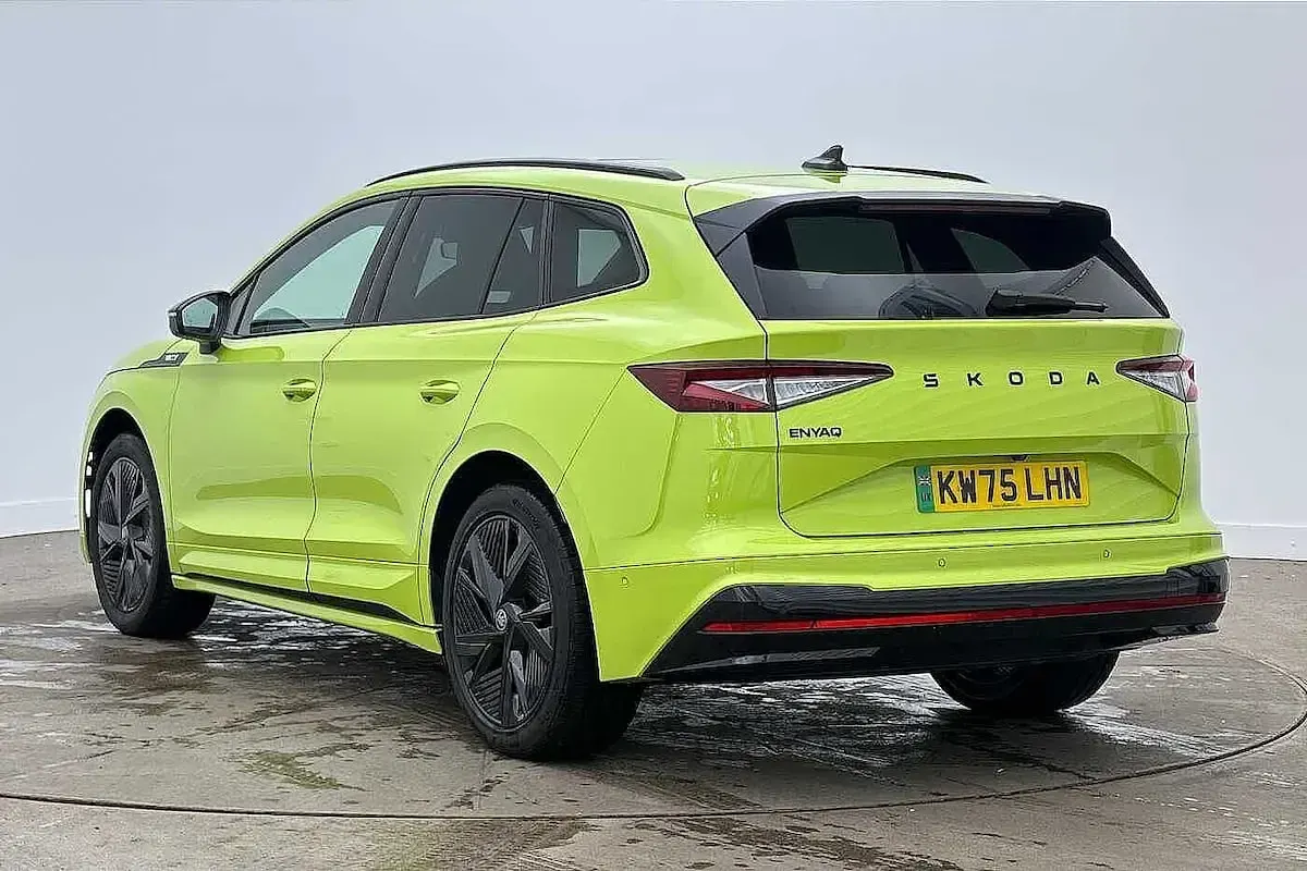 Used Skoda Enyaq iV vRS 250 kW (340 HP) 2026 Hyper green SUV