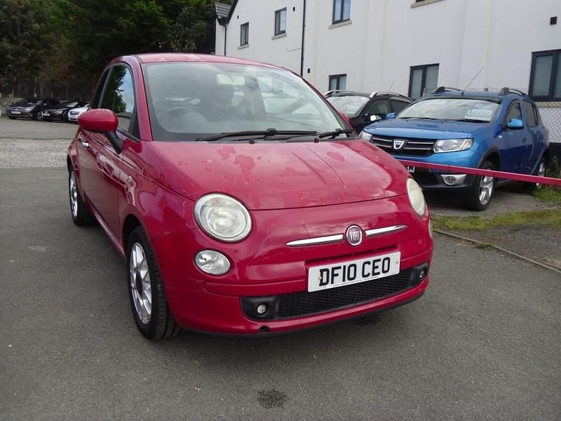 Red Used 2010 Fiat 500 Sport Hatchback | £1,000 (Super price) - Image 1/4