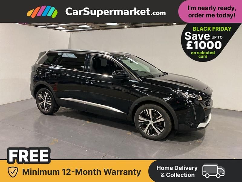 Black Used 2023 Peugeot 5008 GTi Hatchback | £21,497 (Fair price) - Image 1/3