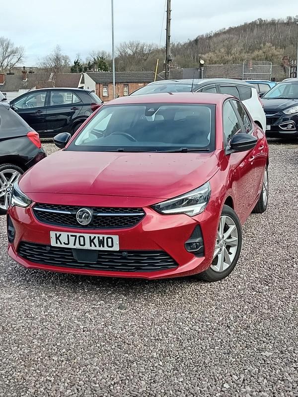 Used Vauxhall Corsa 100 HP (73 kW) 2020 Red Hatchback